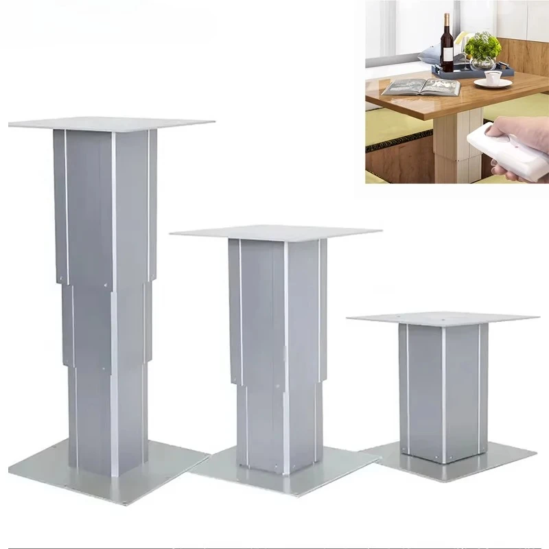 24V DC Remote Control Electric Tatami Lift Table Lift Height 310-670mm Column Manual Height Adjustment Lift Platform