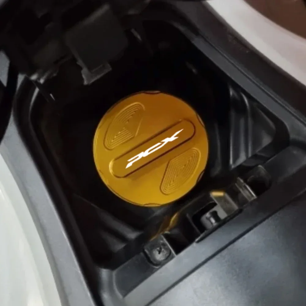 For Honda PCX 125 150 160 200 EV HP MPG PCX160-CBS 2018 2019 2020 2021 2022 2023 2024 Motorcycle Fuel Tank Cover Petrol Box Cap