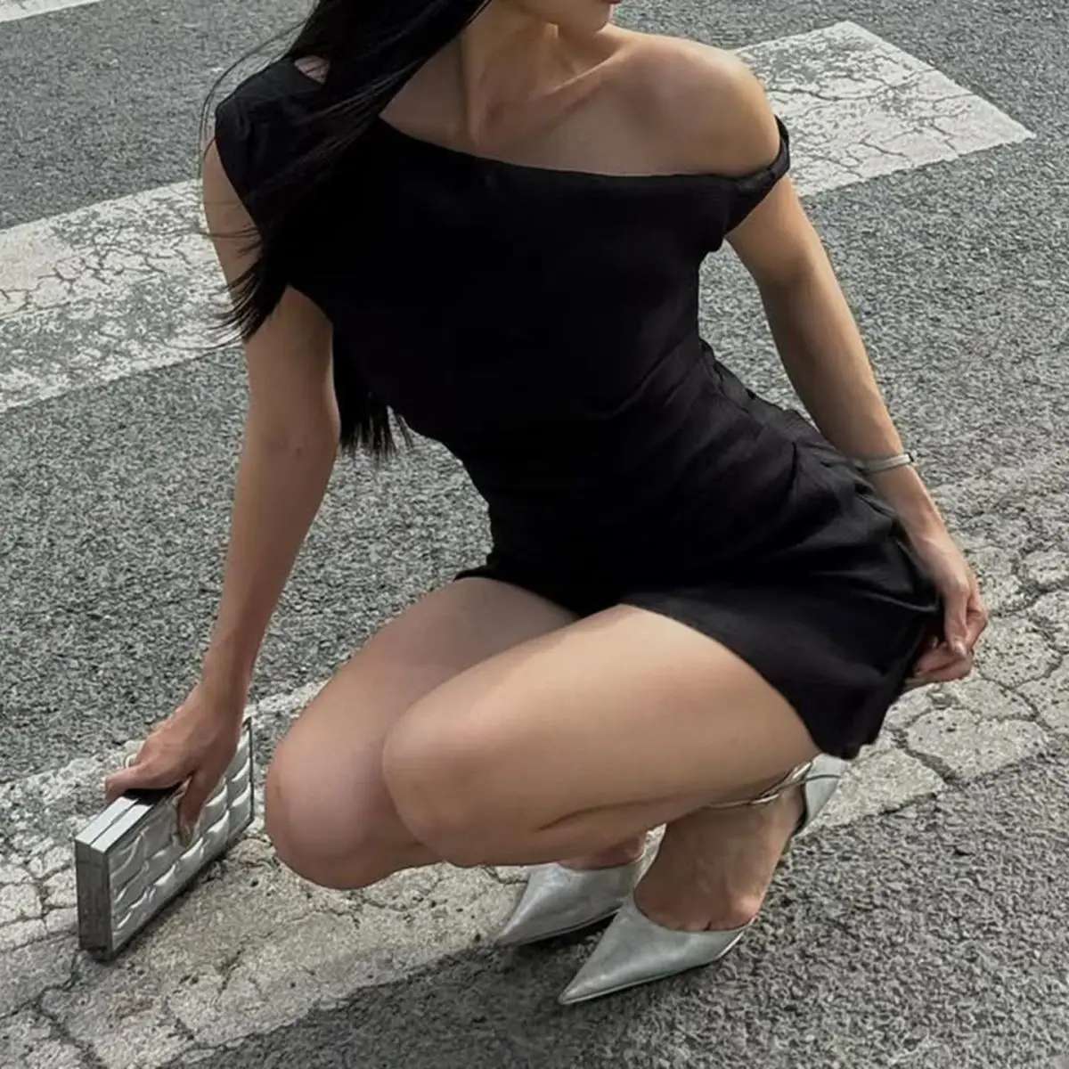 ボディコンドレス ナイトアウト レディース ハイネック タートルネック 冬 寒さ対策 厚手 暖かい 快適 サーマル ニット リブ編み 長袖 秋