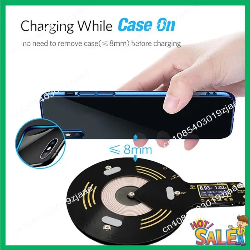 

Новое поступление Q7 беспроводное зарядное устройство 10 Вт тестер 10 Вт беспроводное зарядное устройство для быстрой зарядки USB быстрое зарядное устройство ЖК-тестер