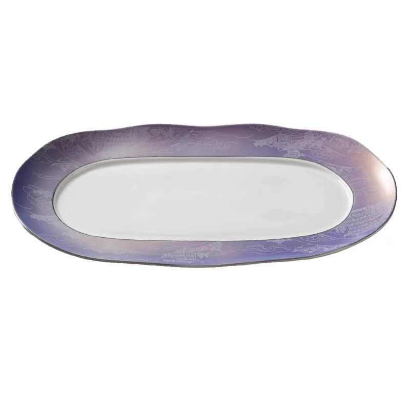 

Clubhouse premium cold dish plate, dim sum plate with fish