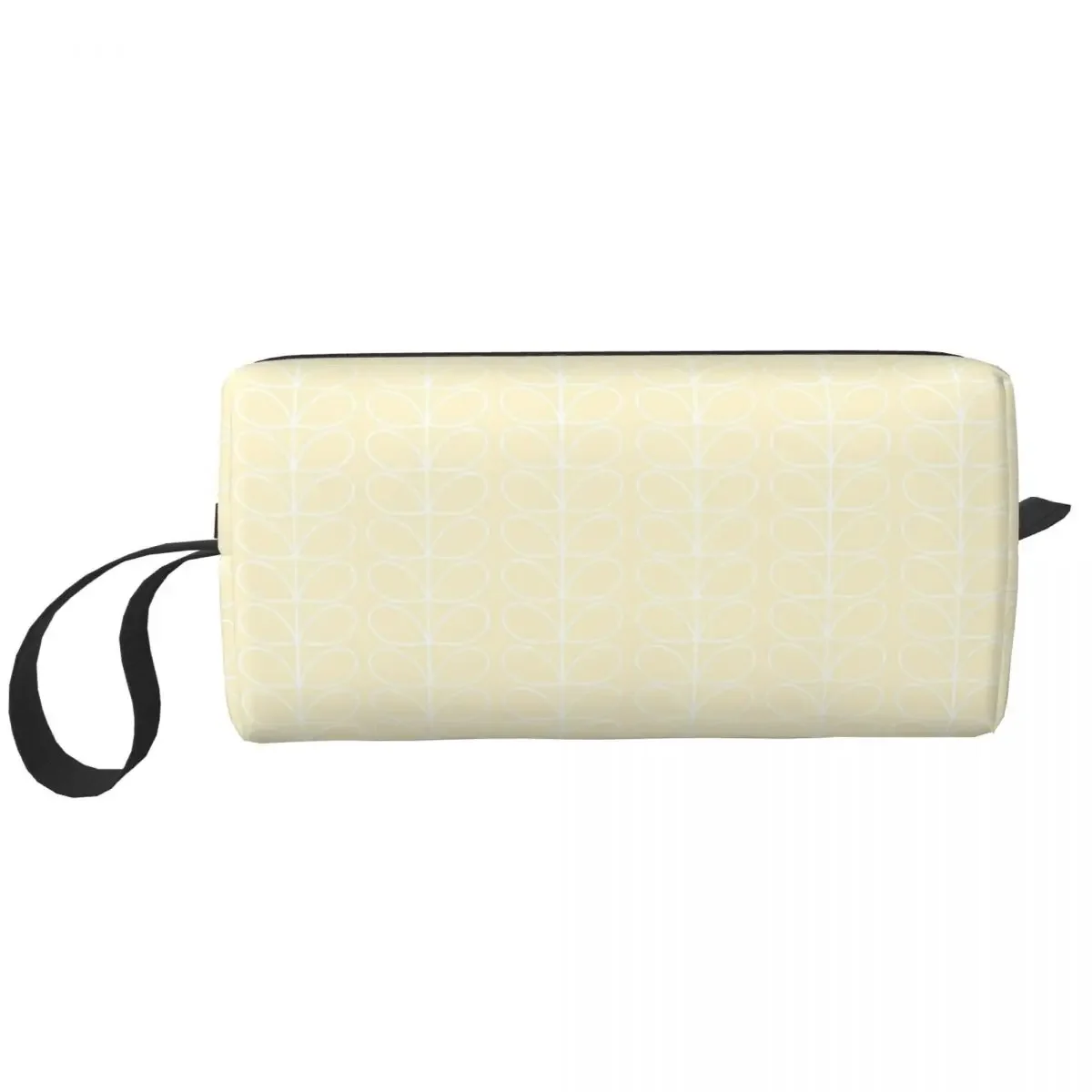 Custom Linear Stem Cream Orla Kiely Cosmetic Bag Women Big Capacity Makeup Case Beauty Storage Toiletry Bags Dopp Kit Case Box