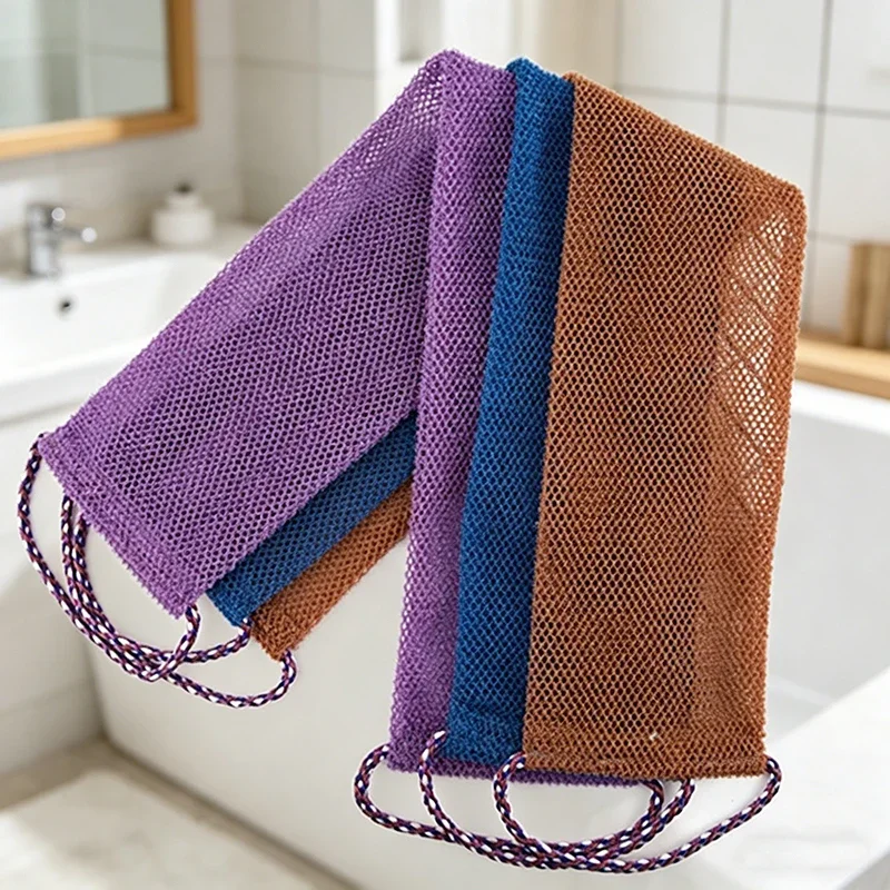 Esponja de Baño Africana, Esponja Exfoliante para la Espalda, Esponja Africana para Ducha, Toalla de Espuma para Ducha MYS004