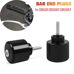 For Honda CBR650R 19-22 CBR500R CBR500F 13-23 CBR300R CBR300F 15-22 Handle Bar Grips Cap End Plugs Handlebar End Weight Slider