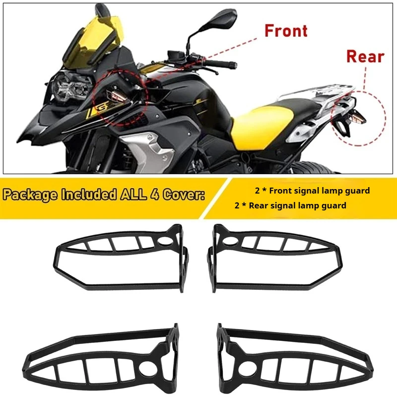 Motorrad Front Blinker Licht Abdeckung Anzeige Schutz Schutz Schilde Abdeckung FIt für BMW R1200GS F800GS F650GS S1000R