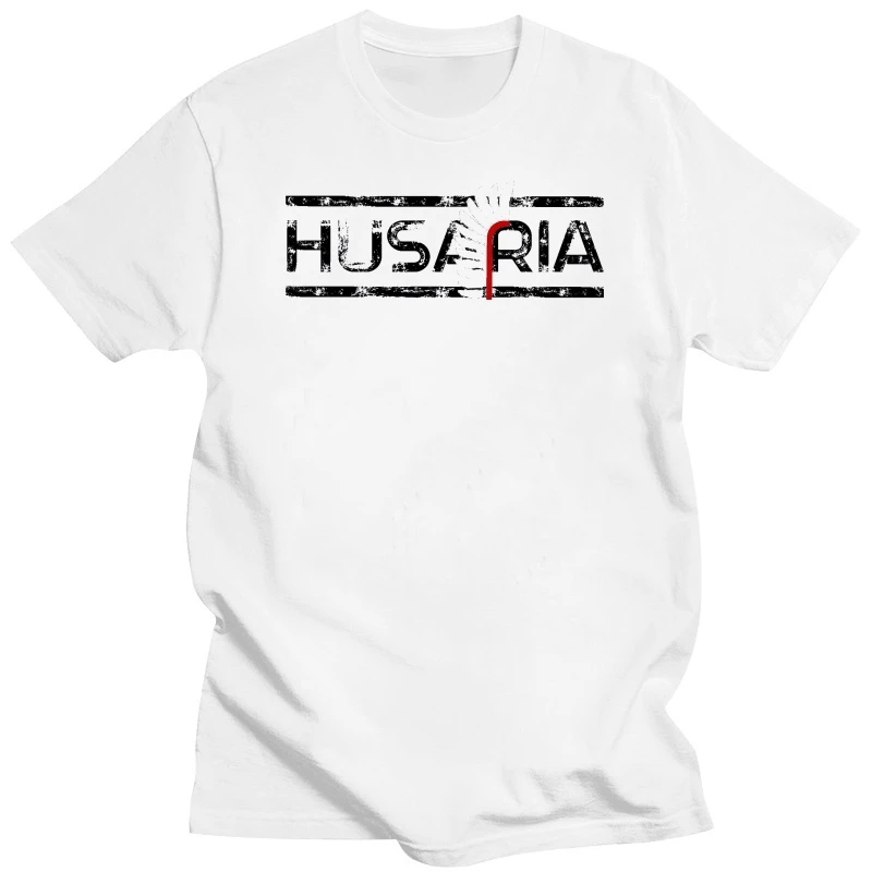 Printed T-Shirt Men Husaria Logo - Polska Koszulka Poland Flag T Shirt, Top Polski - All Sizes O-Neck T Shirt