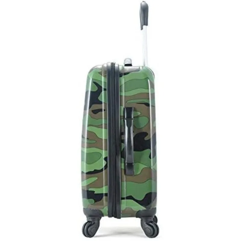 Hardside Expandable Spinner Wheel Luggage, CAMO, Carry-On 20"