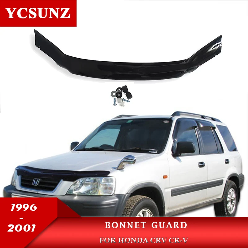 

Bonnet Guard For Honda CRV CR-V 1996 1997 1998 1999 2000 2001 Car Accessories Bug Shield Tinted Guard YCSUNZ