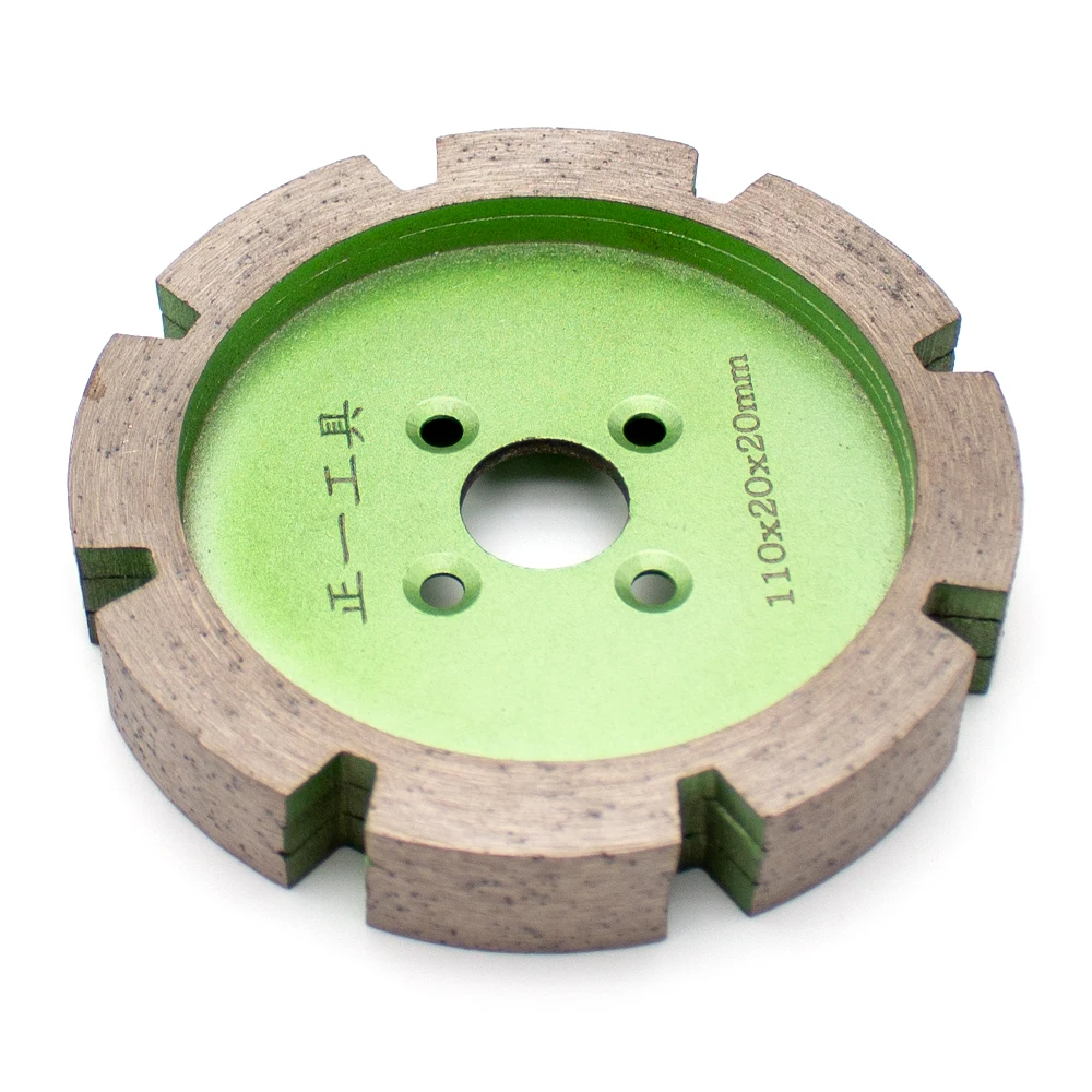 110mm Diamond Cutting Disc for Concrete, Stone & Tile Grooving – 20mm Slotting Blade, 20mm Arbor