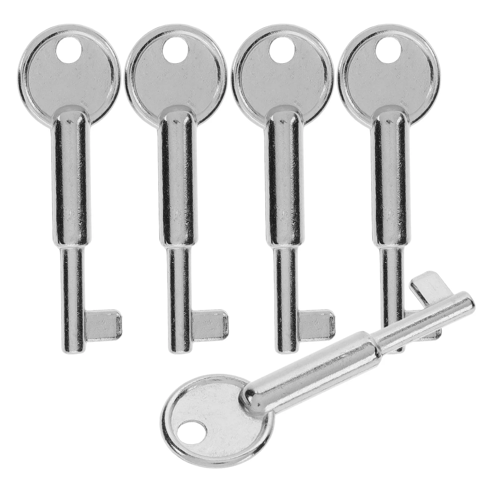 5 Pcs Alarm Key Emergency Stop Button Replacement Buttons Metal Keys Switch The