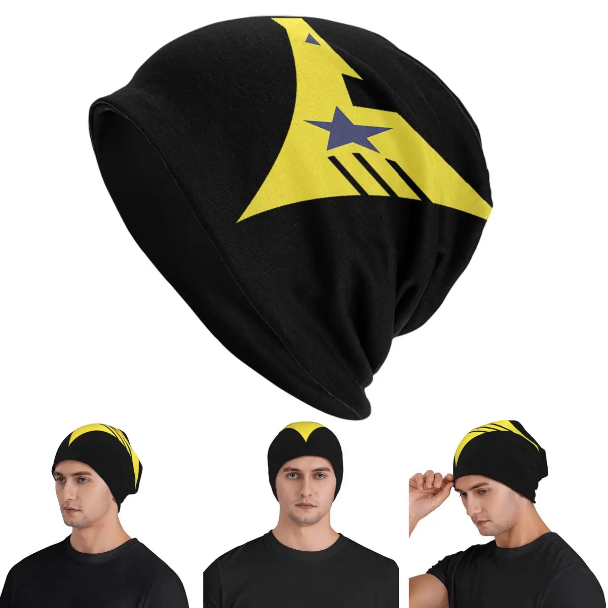 Titans (Mobile Suit Zeta Gundam) Skullies Beanies Hats Warm Autumn Winter Outdoor Cap Knitted Bonnet Caps for Men Women Adult