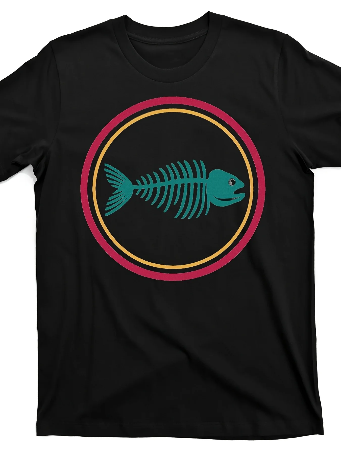 camiseta-masculina-de-manga-curta-com-estampa-espinha-de-peixe-camiseta-casual-de-gola-redonda-com-elasticidade-media-temas-marinhos-e-de-pesca-respiravel-para