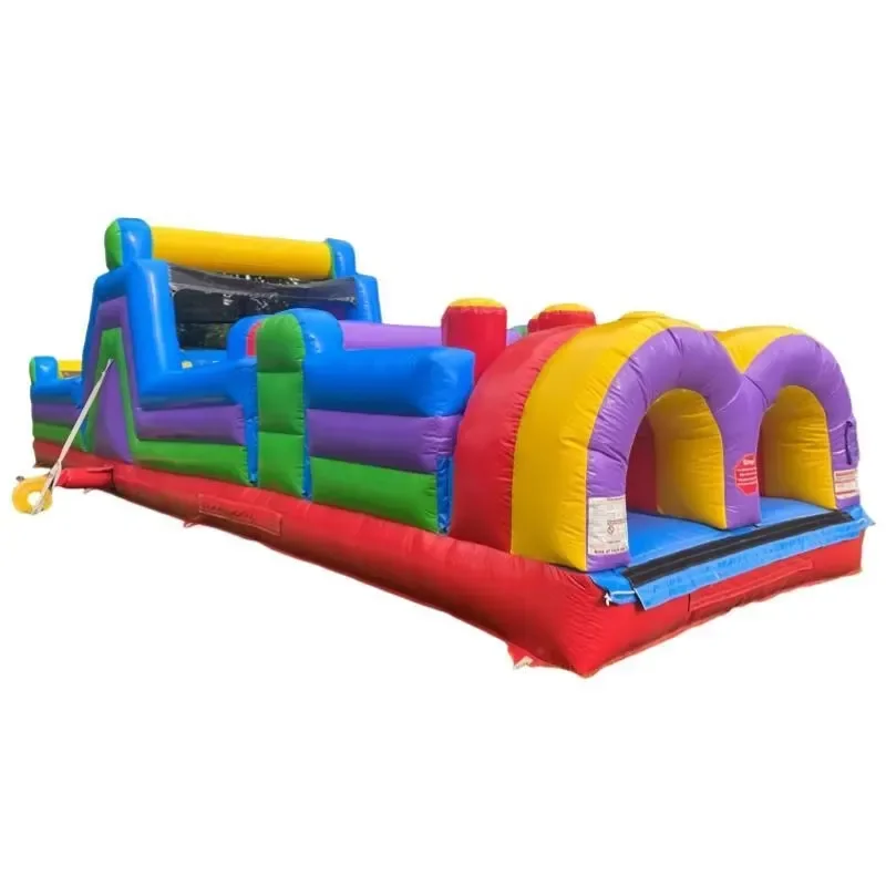 Outdoor Giant Adult Sport Games Inflatable Water 5K Race Bouncer Slide Bounce House Obstacle Course