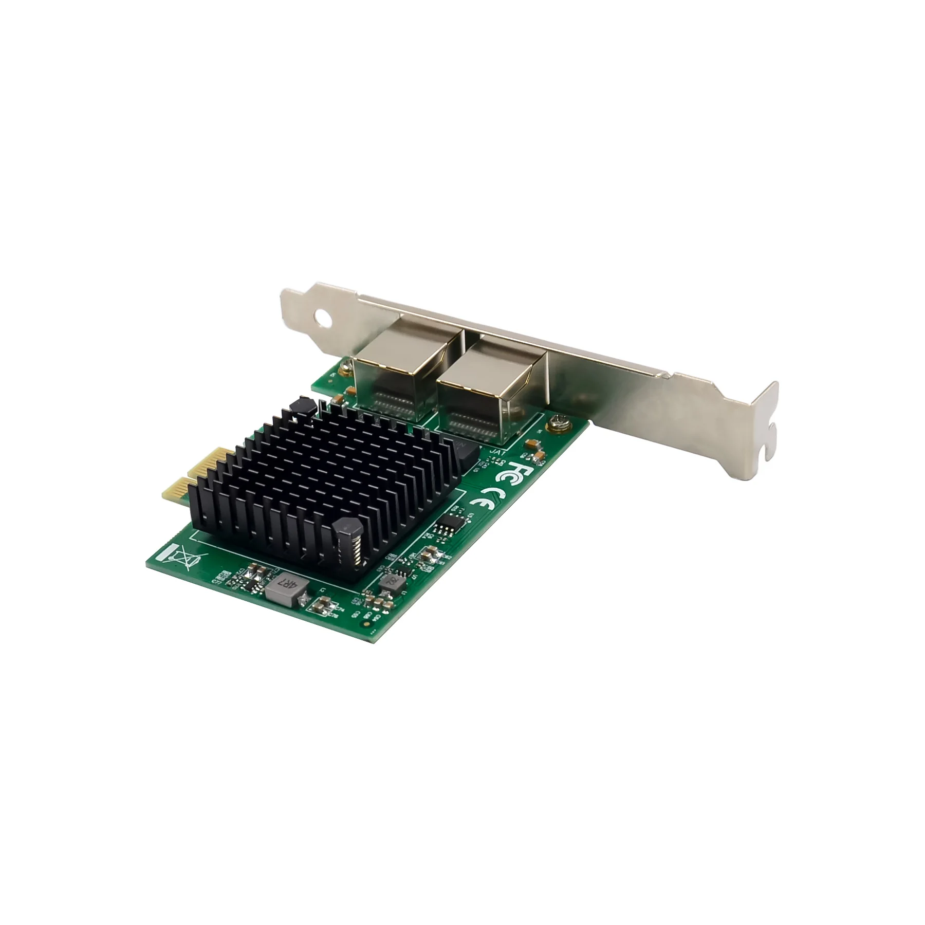 

SUNWEIT ST7279 PCIe X1 1Gbps Dual RJ45 Port Ethernet Network Card in Tel 82571 Chipset