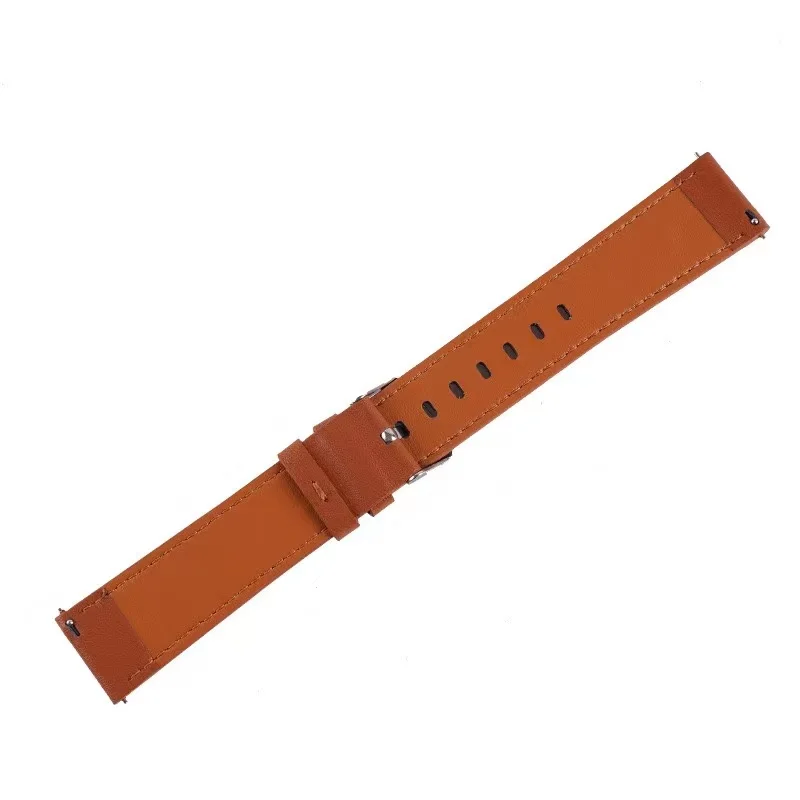 22mm Watch Strap For Fossil GEN 5E 5 LTE 45mm 44mm Sport Wristband GEN 6 44mm Leather Smartwatch Bracelet For LEMFO K22 Band