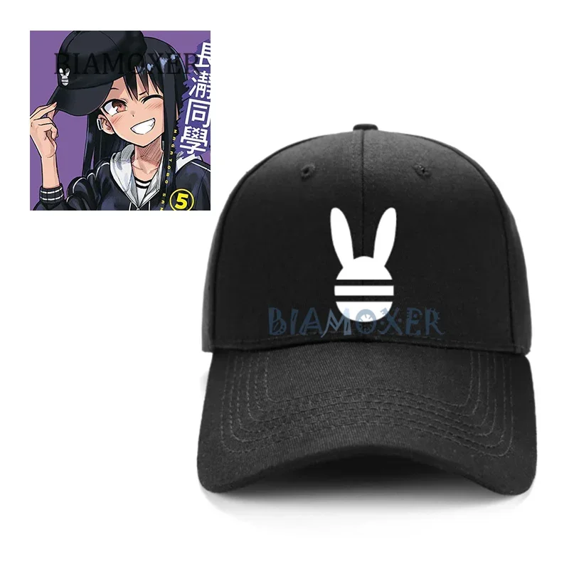 Anime Ijiranaide Nagatoro San Nagatoro Hayase Black Peaked Cap Cosplay Hat Cosplay Prop