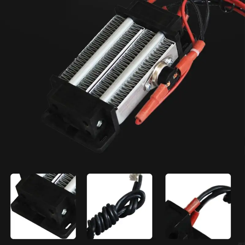 J6PE PTC CELEADOR CERÁME PTC Elemento calentamiento con control temperatura 220V 300W