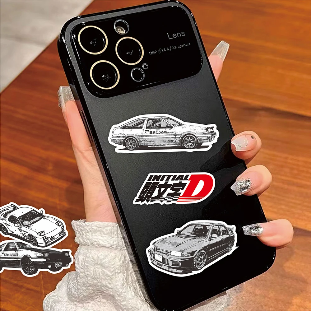 10/30/75PCS Initial D Anime Stickers Cartoon Kids DIY Funny Decals Gift DIY Suitcase Phone Skateboard Fridge Helmet Cool Toys