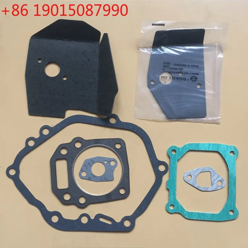 

Комплект прокладок для Honda GXV160 HR*216 и других моделей 196 163CC 5.5HP 4T: вертикальный двигатель, карбюратор, глушитель, цилиндр, изолятор, воздушный фильтр