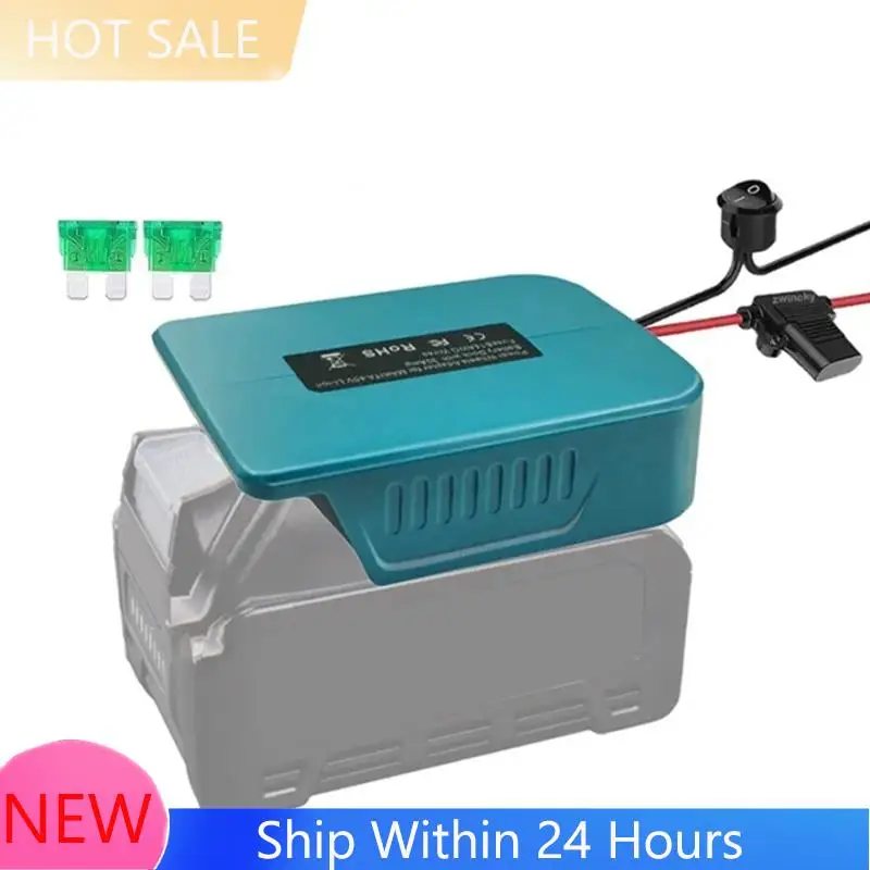 A78K New Power Wheel Adapter For  40V Battery With Fuse Switch Wire Terminals Power Connector For Rc Car Robotics Truck DI