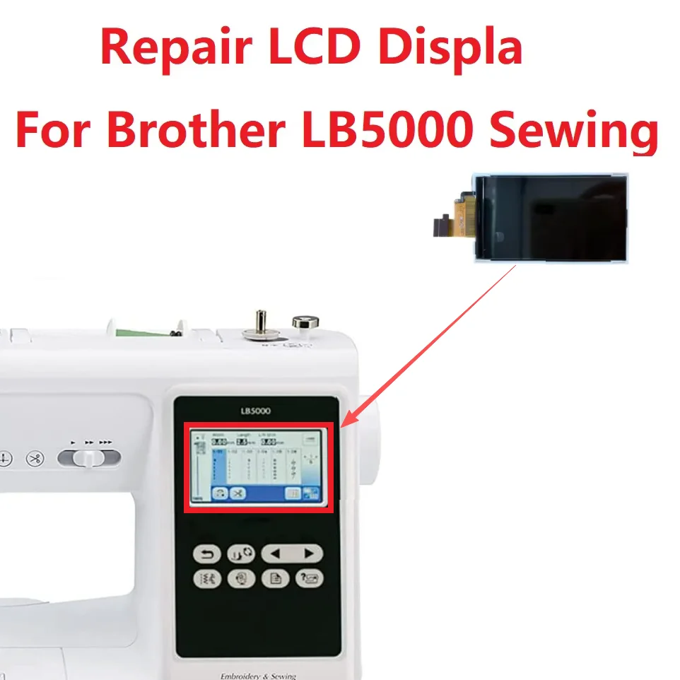 

ЖК-дисплей 3,7 дюйма для ремонта экрана Brother LB5000