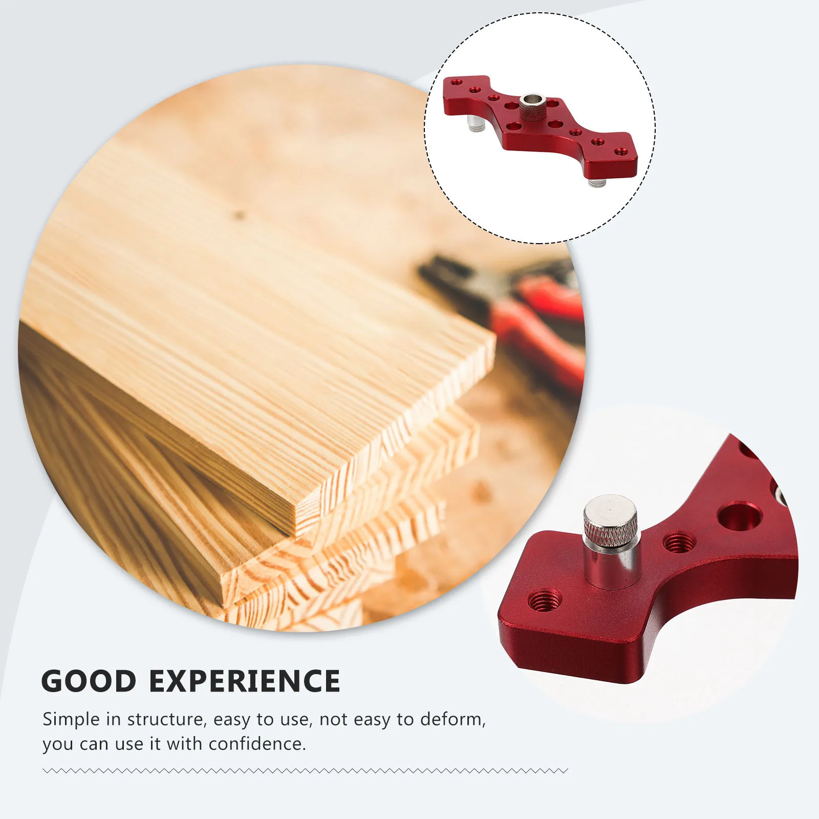 

1 комплект, направляющая для сверла с карманными отверстиями, приспособление из алюминиевого сплава, деревообрабатывающий инструмент, центральный локатор, быстрое сверление, столярные аксессуары