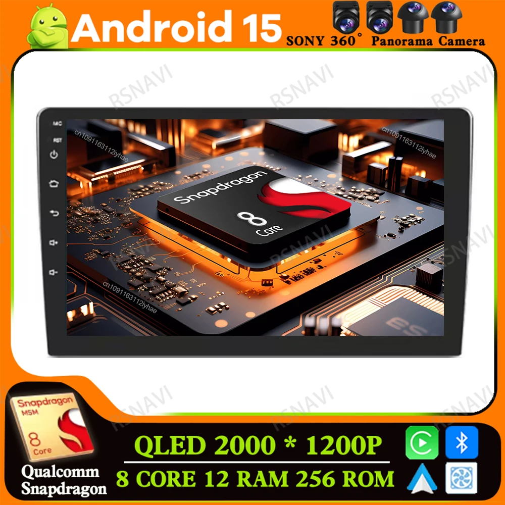Android 14 9/10 inch No framework Navigation Video Player GPS Car Radio Multimedia Auto DSP Stereo Head Unit Smart Car System BT