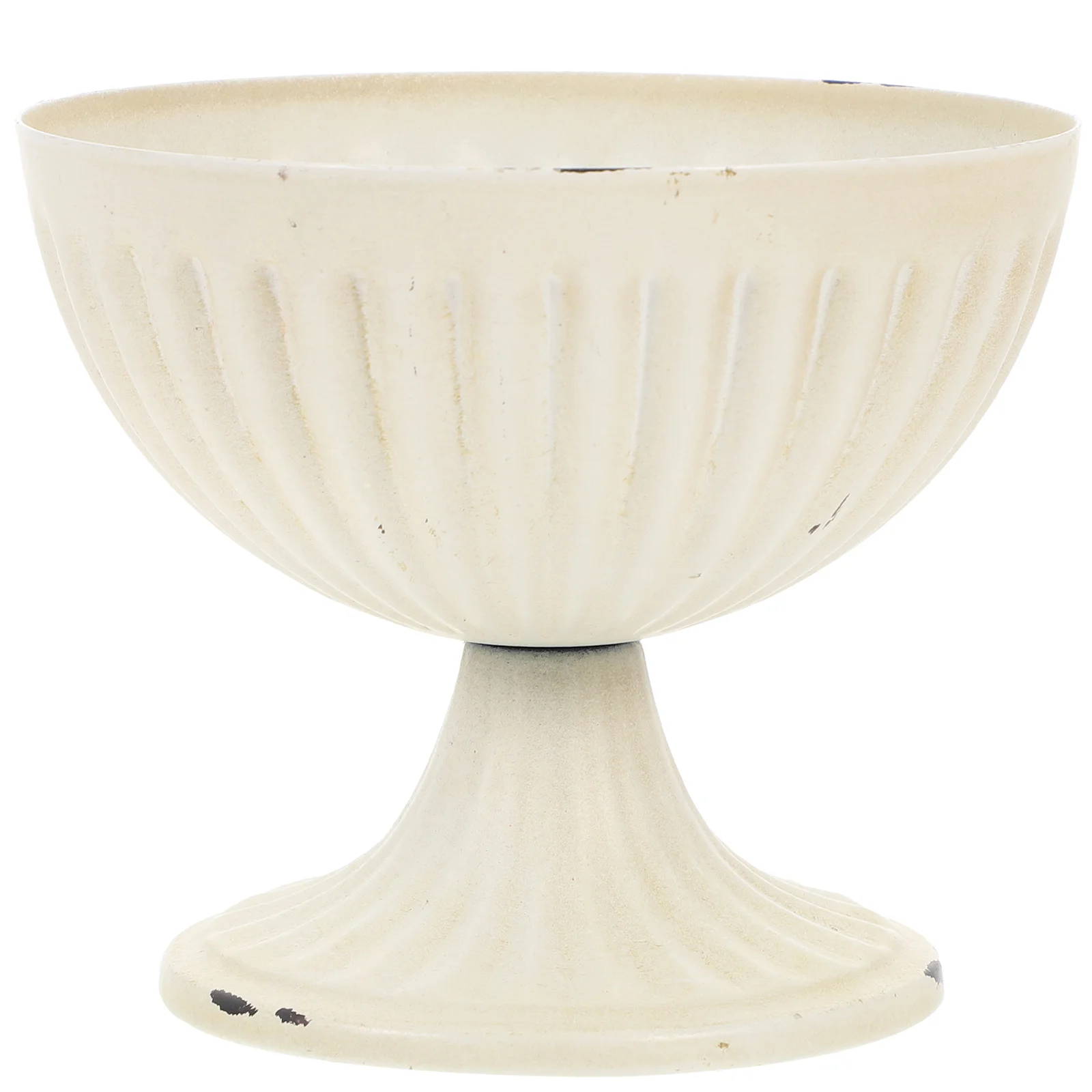 

Retro Iron Flowerpot Premium Metal Flower Vase for Home Office Decor Artificial Flower Arrangement Pot Tabletop Centerpiece