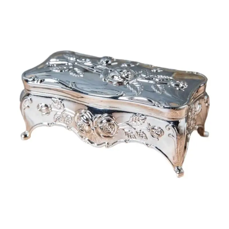 31BB Decorative Alloy Storage Box For Cosmetics Accessories