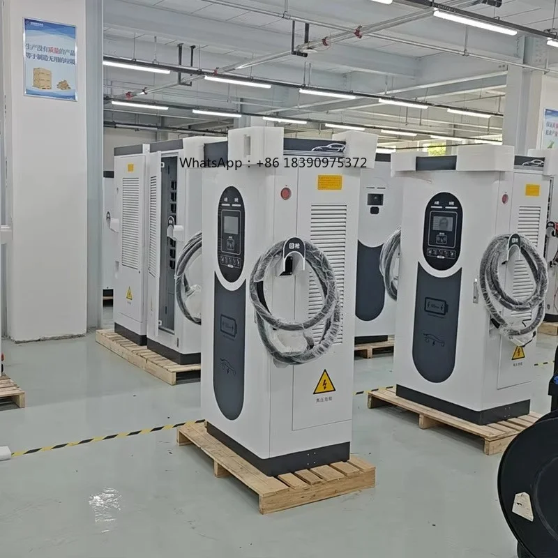 20 30 40Kw Commercial New Energy Vehicle Charging Pile Electric Car Charger Floor Wall Mounted EV DC Fast Charging Station