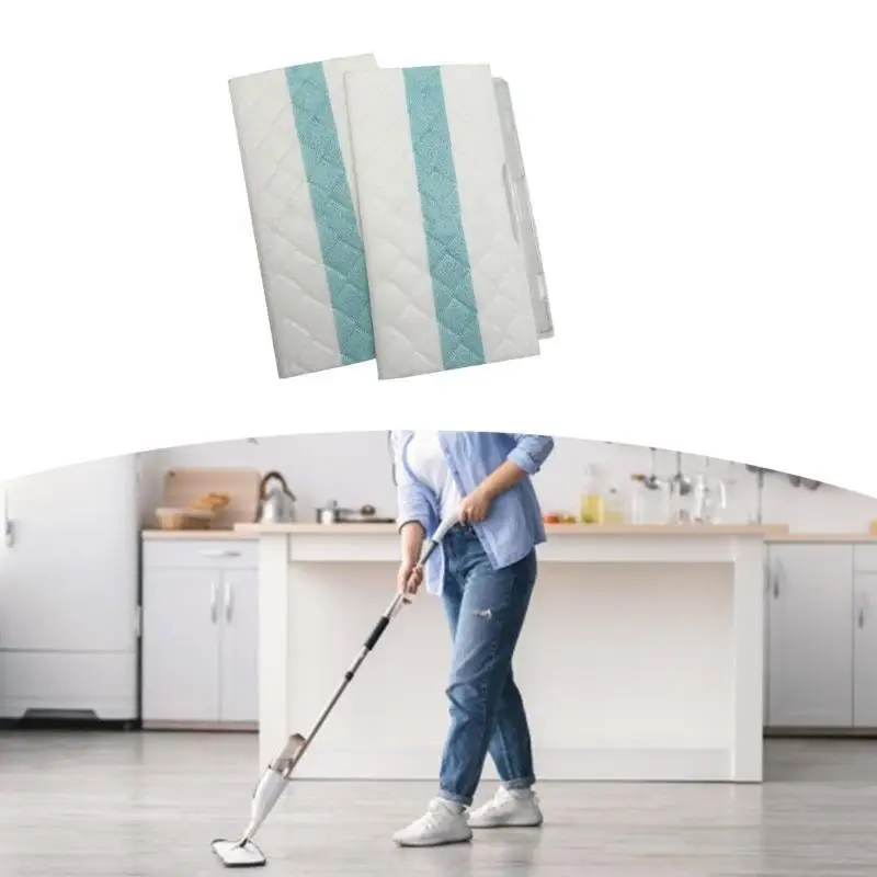 10PCS Microfiber Mop Refills High Absorbency for Shark VM252 Mop Pad Efficient B95B