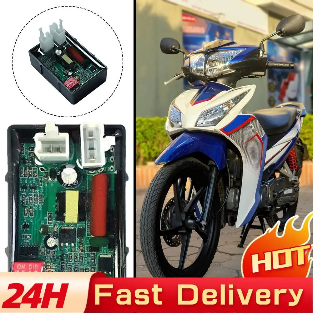 Dispositivo CDI de arranque de motocicleta, bobina de encendido de velocidad, caja de unidad de disparo de encendido D.C para Honda WAVE110 RS D.C Dial CDI Box F5Q5