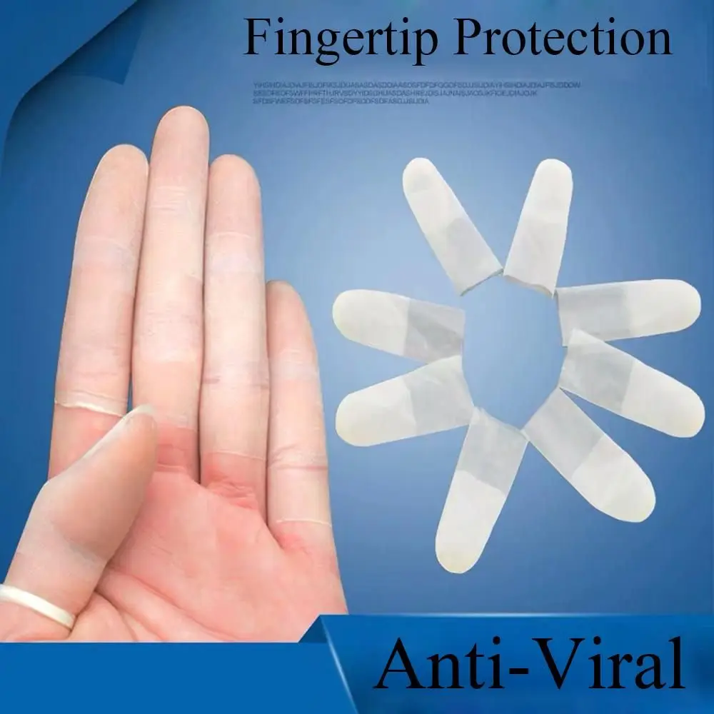 

Защитные ультратонкие латексные напальчники для защиты кончиков пальцев, одноразовые рабочие напальчники
