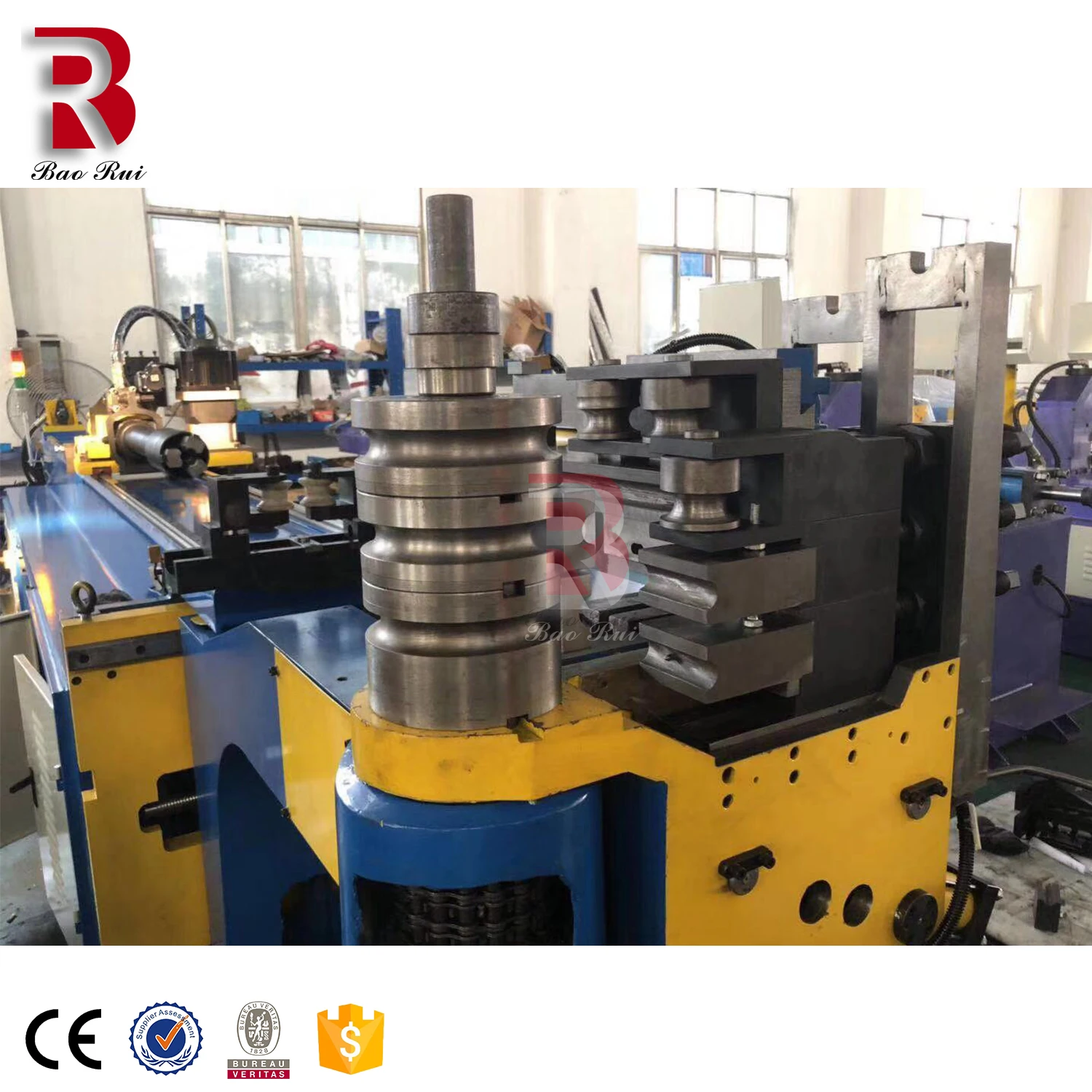 Bend Air Arc Use Prices Conditioner Rolling Trade Ring Induction Universal 50CNC Pipe-bending Pipe Roller Bending Machine