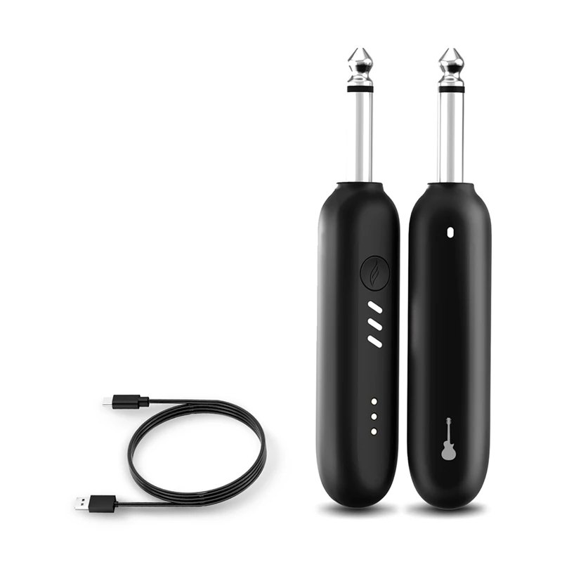 

New-Wireless Guitar System, UHF 3.0 Audio Wireless Guitar Transmitter And Receiver For Electric Instrument For Guitar Bass