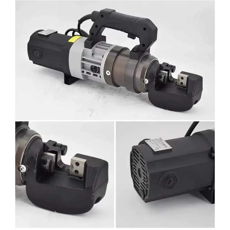 قاطع حديد التسليح الهيدروليكي 0-22 مم قضيب الطاقة الكهربائية أدوات قطع القضبان الفولاذية #5