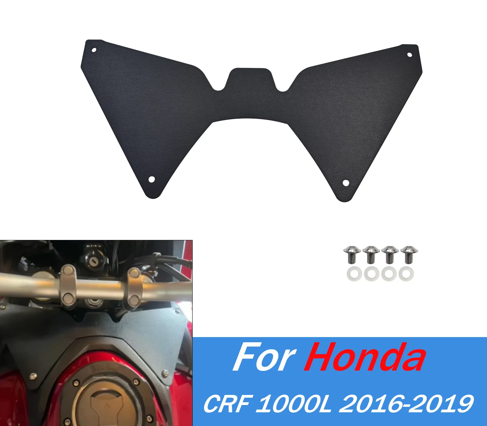 

CRF1000L Forkshield Updraft Deflector for Honda CRF 1000L Africa Twin 2016-2019 Motorcycle Sports Reduce Vibratation Forkshield