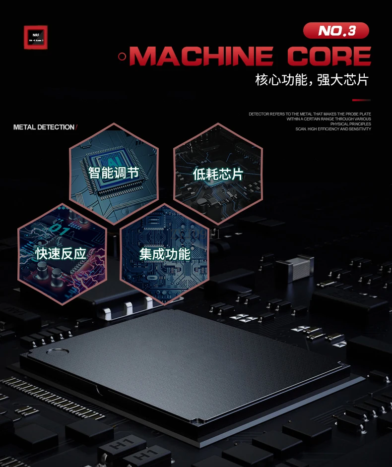 Metal Detector Underground Metal Detector High Precision Treasure Hunter Outdoor Upgrade