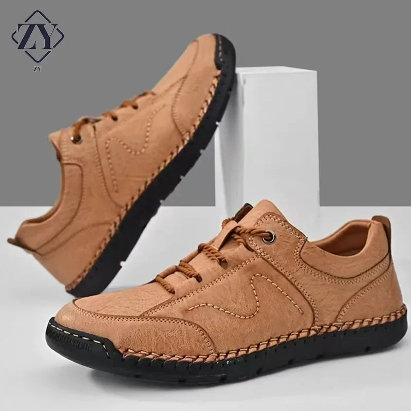 

Men's Driving Shoes Men's Handmade Fashion Men's Shoes Outdoor Breathable Casual Shoes Large Size Sneakers mens shoe man shoe