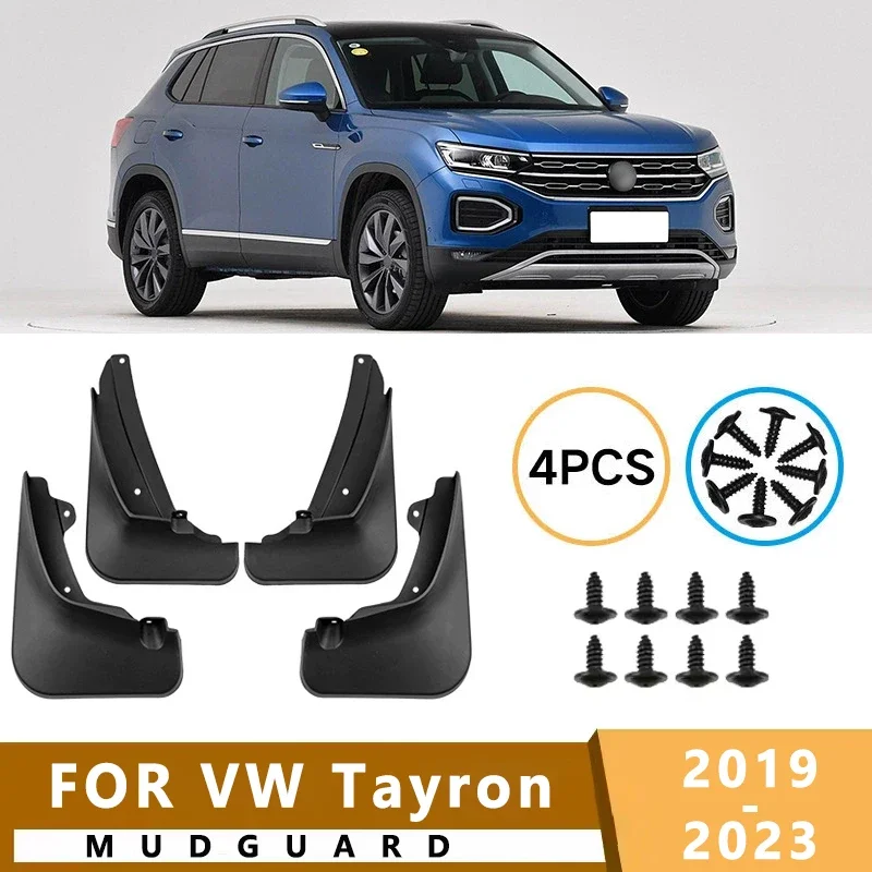 

Mud Flaps Fit for Volkswagen Tayron 2019-2023 2020 2021 2022 Mudguards Tire Fenders Splash Proof Accessories Wheel Guards 4ps