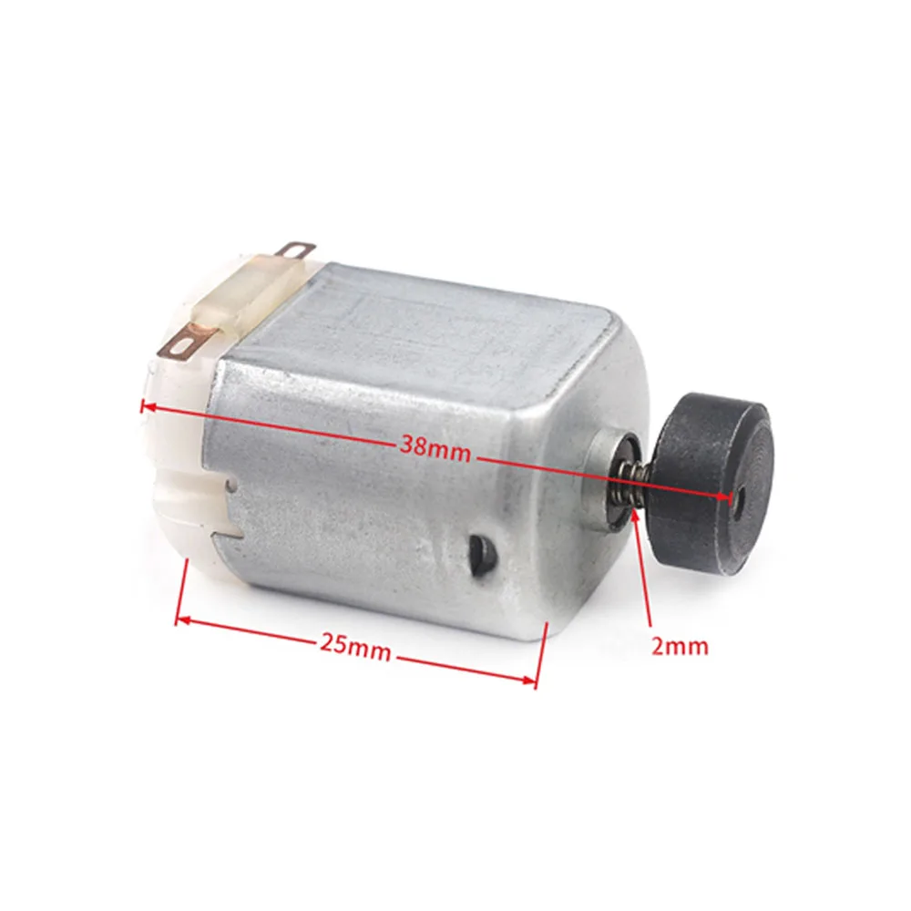 130 Vibration DC Motor Remote Control Boat Massager Accessories 4-wheel Drive Motor 3-4.5V