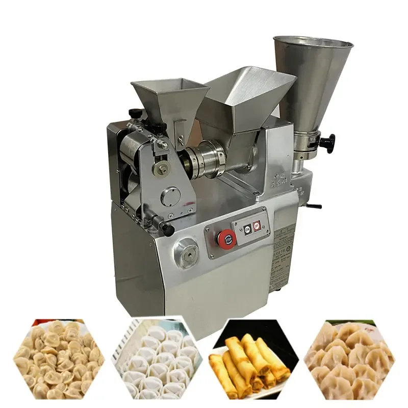 

Automatic Momos Dumpling Gyoza Machine Russia Ravioli Tortellini Pierogi Pelmeni Empanada Samosa Making Machine LIJAYO