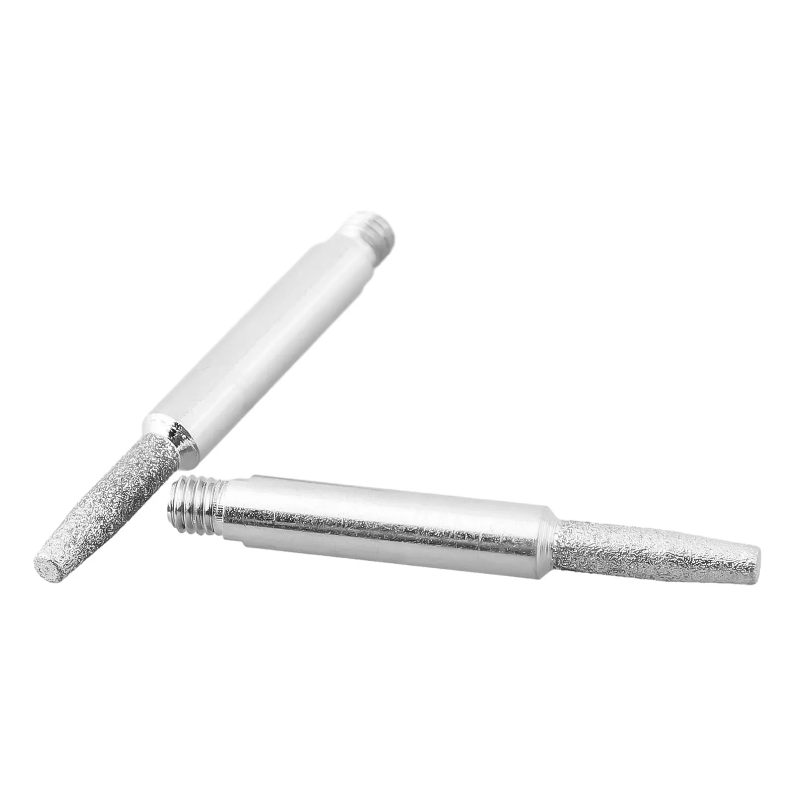 5 Pz/set Frese In Metallo Duro 4/4.8/5.5mm Per Manovella Motosega Catena di Affilatura Jig Diamante Rivestito Testa di Rettifica Fresa Cilindrica