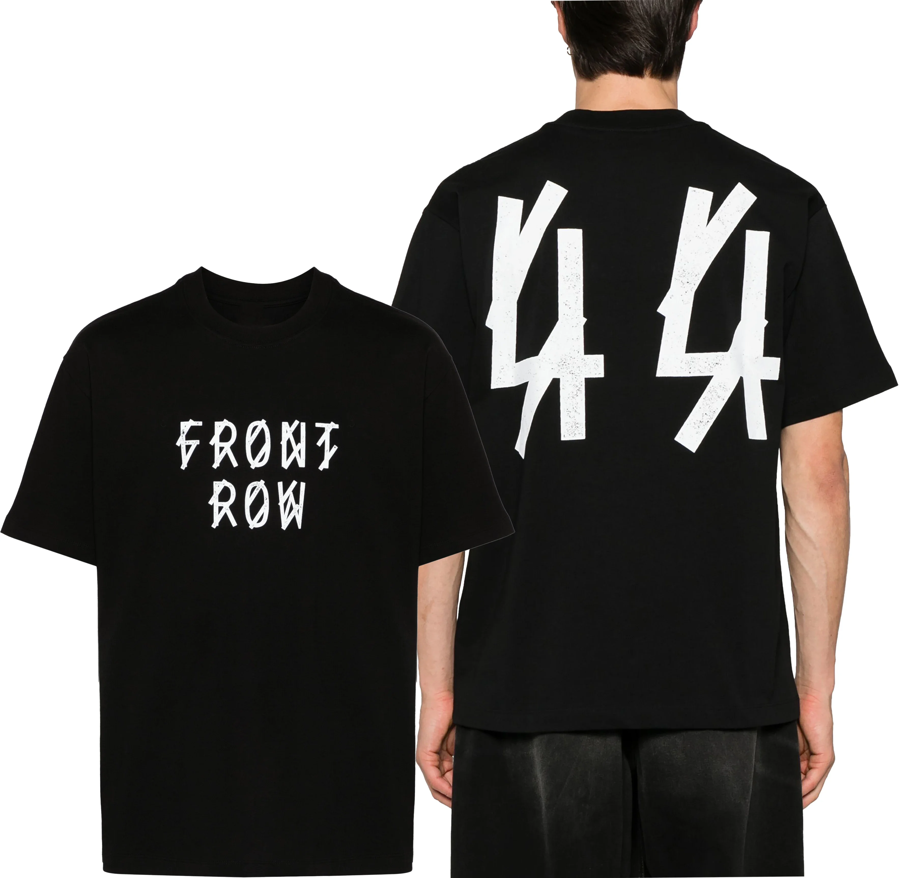 العصرية عادية القطن 44 تسمية مجموعة المرأة تي شيرت إمرأة رجل للجنسين قصيرة الأكمام الهيب هوب رسالة تي شيرت مطبوع المتضخم تيز #3