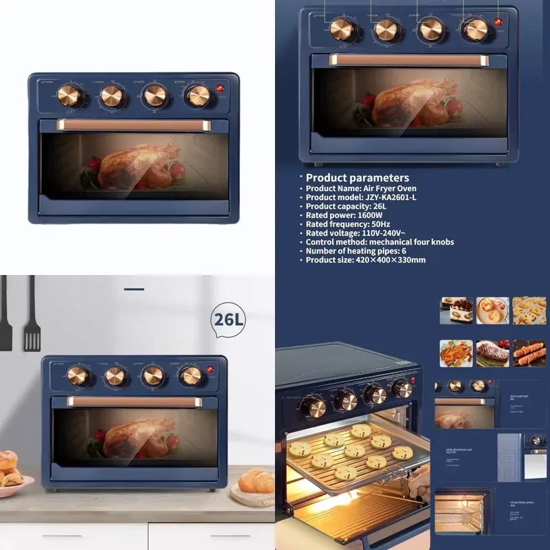 Multifunction Microwave Steam Fryer Electric Toaster Commercial 3 In 1 12L 18L 20L 30L 23L Air Fryers Oven