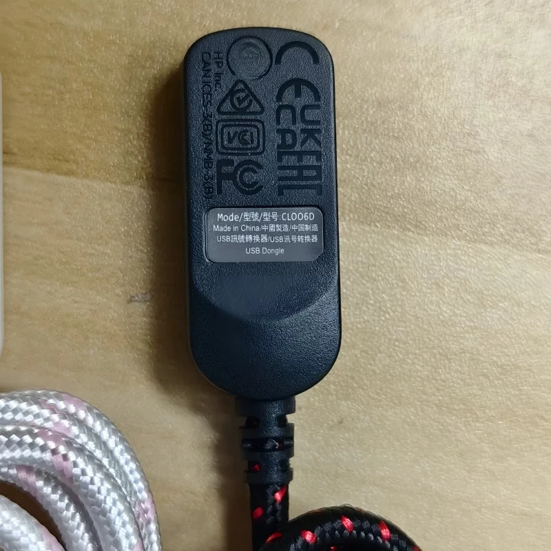 CHEN  For HyperX Cloud III Headphones Supports DTS spatial sound effects USB Sound Card CL006D TypeC to USB adapter~~