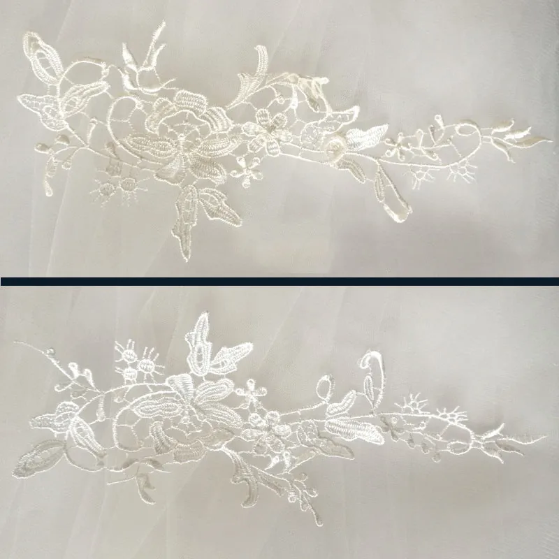 Water Soluble Lace Collar, Neckline Applique Trims, Sewing Craft, New Arrival, Fashion, RS2110, 20 Pcs/10Pair