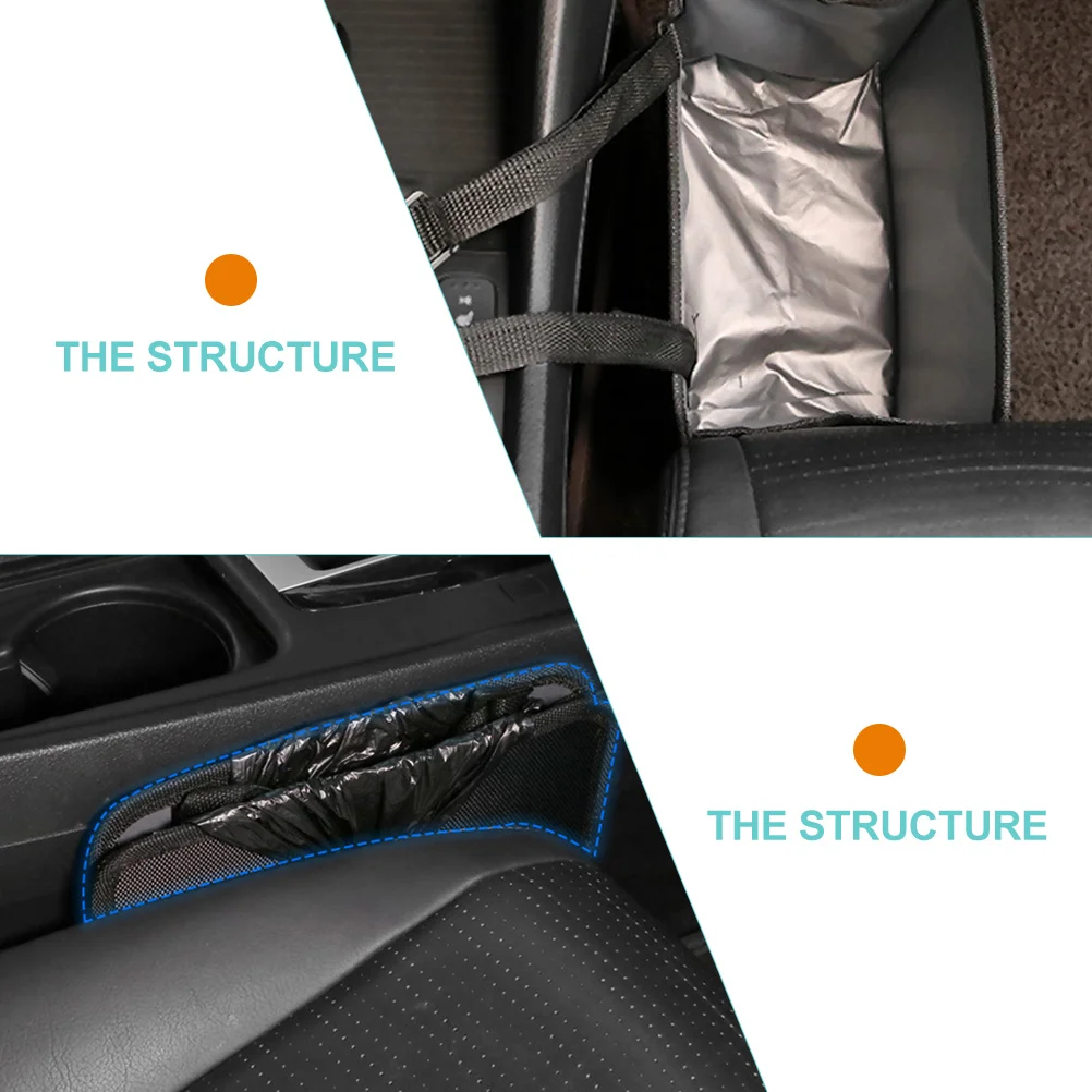 

Car Trash Can Foldable Collapsible Bags Oxford Cloth Auto Garbage Cars Suv Travel Bin
