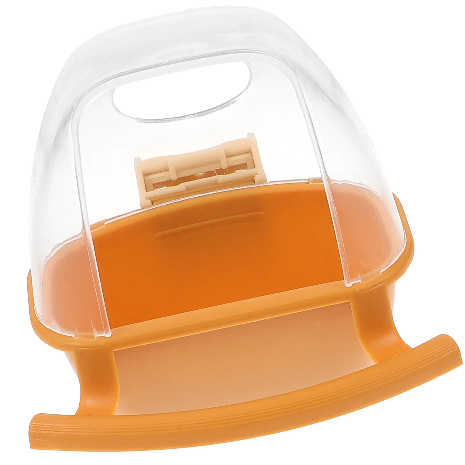 

Bird Cage Food Bowl Durable Plastic Large Capacity and for Birds Rabbits Hamsters Outdoor