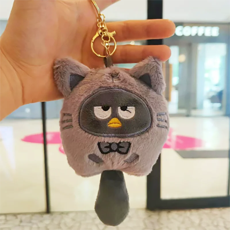 漫画の動物ぬいぐるみキーホルダーかわいい小森バックパック人形ぶら下げ装飾プルおもちゃ人形充填動物ぬいぐるみ